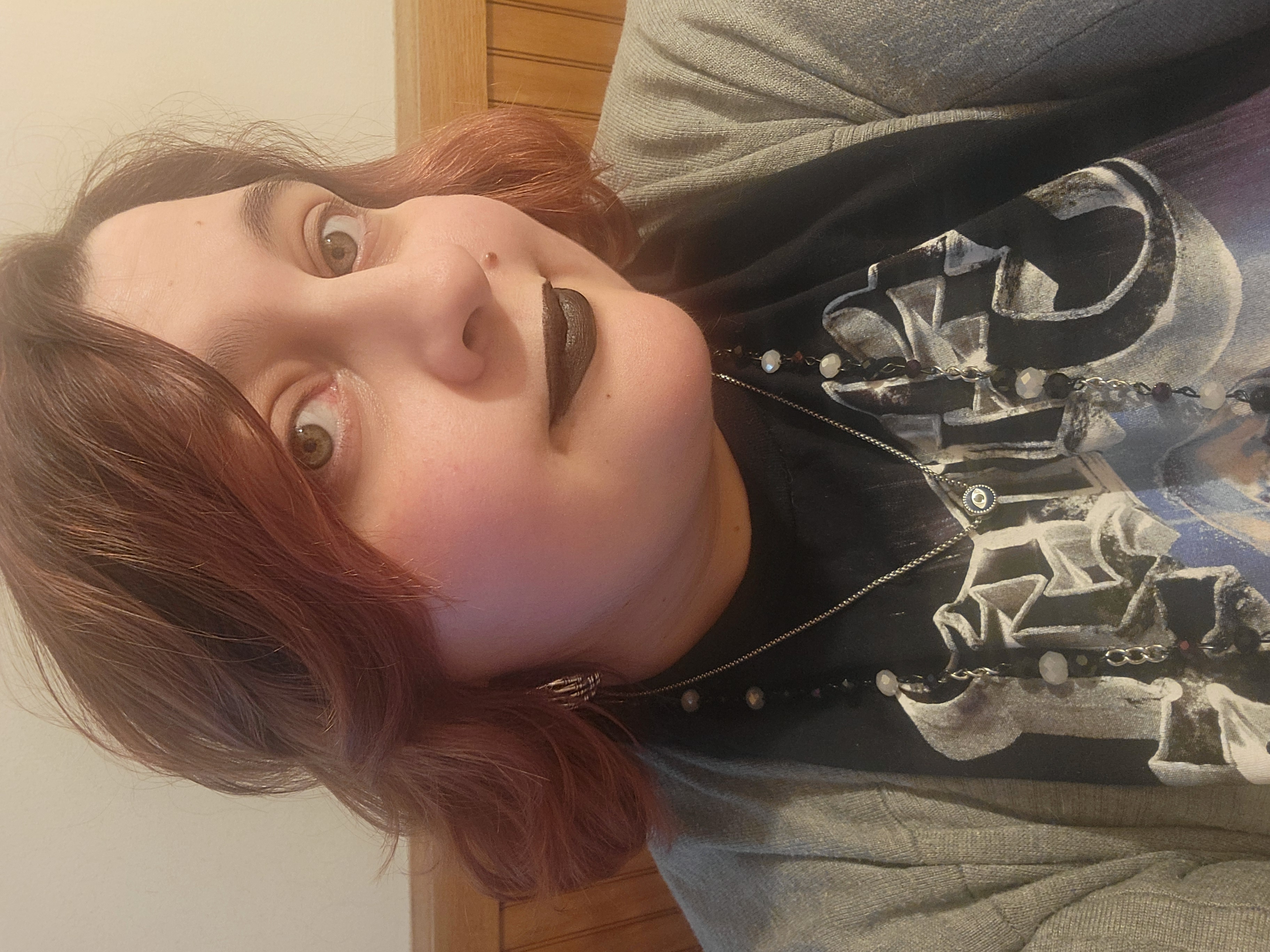 Selfie of the artist